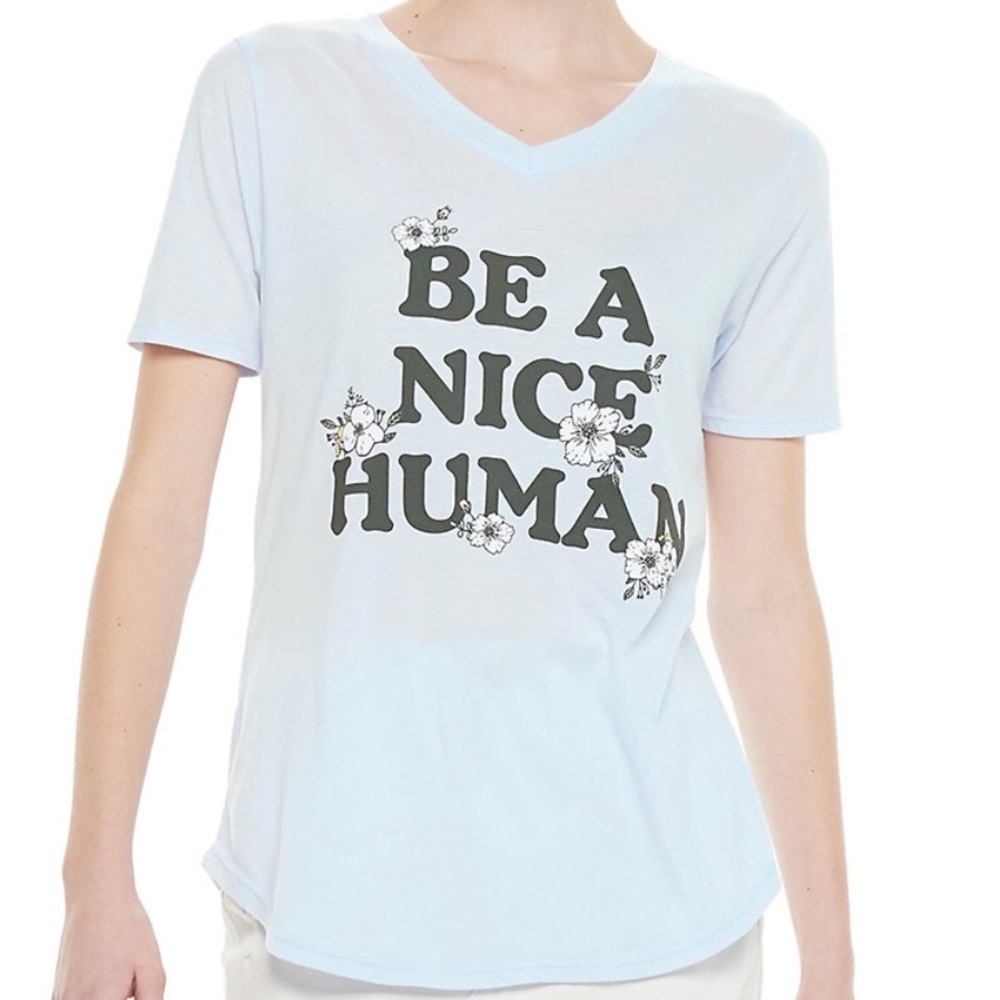 Be a nice human t-shirt
